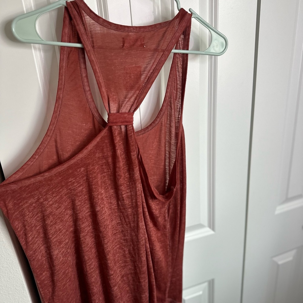 Maurices Rust Red Racerback Tank Top - Picture 7 of 7